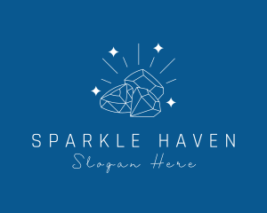 Sparkling Precious Stones logo design