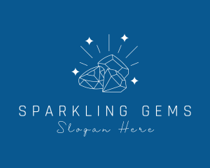 Sparkling Precious Stones logo design