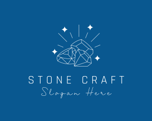 Sparkling Precious Stones logo design