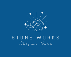 Sparkling Precious Stones logo design