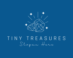 Sparkling Precious Stones logo design