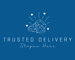 Sparkling Precious Stones logo design