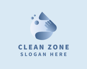 Droplet Hand Cleaning logo