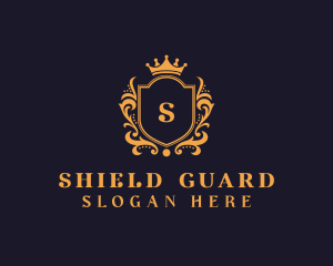 Shield Crown Royalty logo design