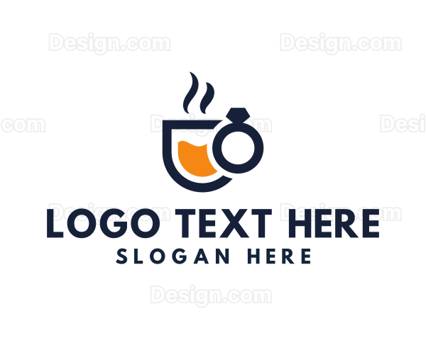 Coffee Cup Ring Logo