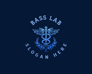 Hospital Caduceus Nursing logo design