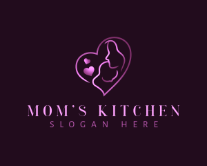 Mother Child Love logo design