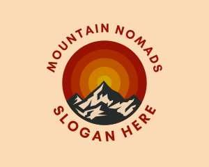 Mountain Forest Wanderer logo design