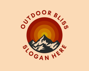 Mountain Forest Wanderer logo design