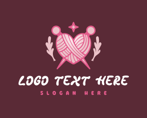 Yarn Heart Knitting logo