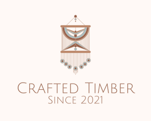 Traditional Macrame Decor  logo design