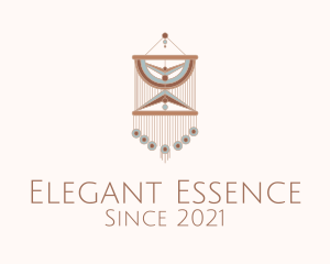 Traditional Macrame Decor  logo design