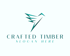 Avian Hummingbird Flight logo design