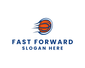 Basketball Fast Hoop logo design