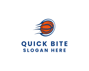 Basketball Fast Hoop logo design