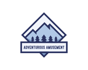 Mountain Peak Adventure logo design