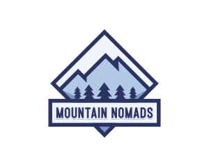 Mountain Peak Adventure logo design