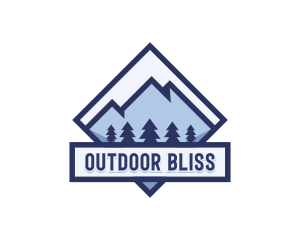 Mountain Peak Adventure logo design