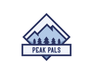 Mountain Peak Adventure logo design