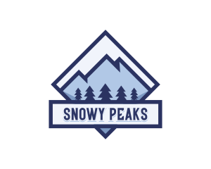 Mountain Peak Adventure logo design