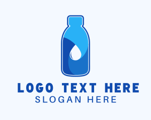 Purified Water Bottle logo