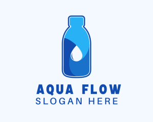 Purified Water Bottle logo