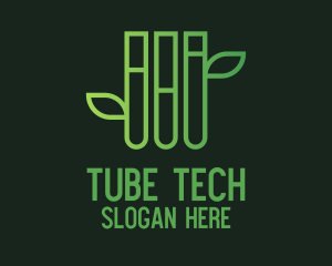 Organic Test Tube  logo