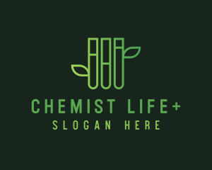 Organic Test Tube  logo