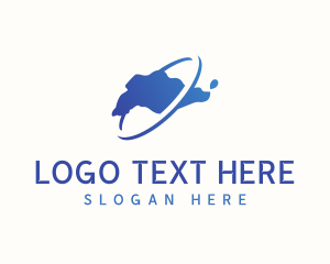 Loop - Travel Singapore Loop logo design