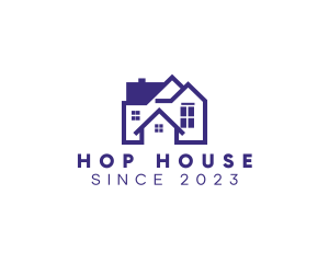 Big Blue House logo design