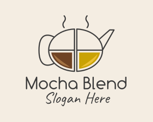 Minimalist Coffee Pot  logo design