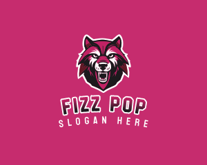 Sport Team Wolf Mascot logo design