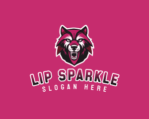 Sport Team Wolf Mascot logo design