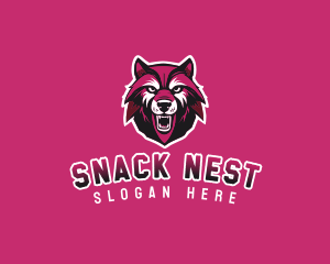 Sport Team Wolf Mascot logo design