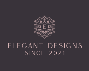 Heart Mandala Decor logo design