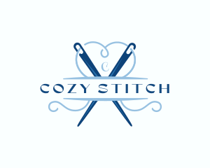 Needle Thread Dressmaking logo design