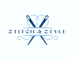 Needle Thread Dressmaking logo design