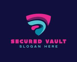 Tech Cybersecurity Software logo design