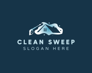 Clean House Power Washer logo design