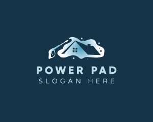 Clean House Power Washer logo design