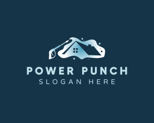 Clean House Power Washer logo design