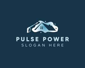 Clean House Power Washer logo design