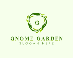 Organic Vegan Garden logo design