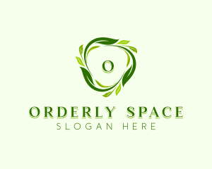 Organic Vegan Garden logo design