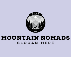 Mountain Camp Summit logo design