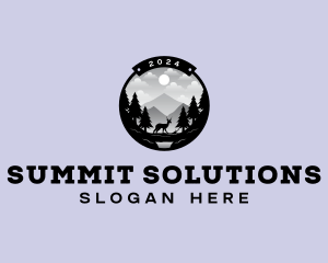 Mountain Camp Summit logo design