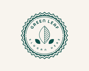 Salad Leaf Herb logo design