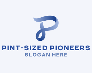 Modern Generic Letter P logo design