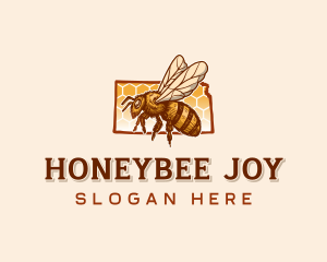 Kansas Honeybee Apiary logo