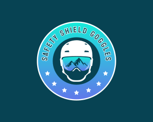 Ski Goggles Helmet logo